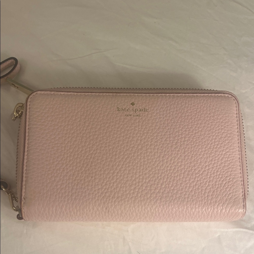 Kate Spade Blush Pink Wristlet